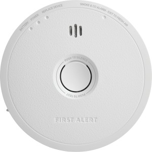 BRK BRK Hardwired Interconnectable Combination Smoke & CO Alarm with AA Battery Backup - 360036 | Lowe's Pro Supply