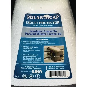 Polar Cap POLAR CAP EPS foam Faucet cover Standard - 792006 | Lowe's Pro Supply