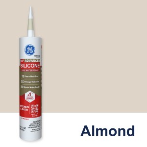 GE Advanced Silicone, Kitchen & Bath Sealant, Almond, 10.1 oz - 800642 | Lowe's Pro Supply