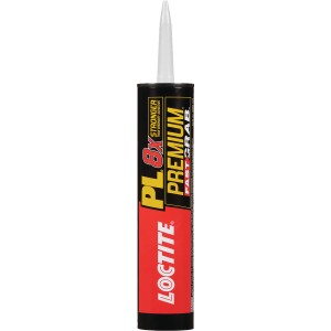 Loctite PL 8x, Polyurethane Brown Multi-Use Interior/Exterior Construction Adhesive, 10 oz - 802411 | Lowe's Pro Supply