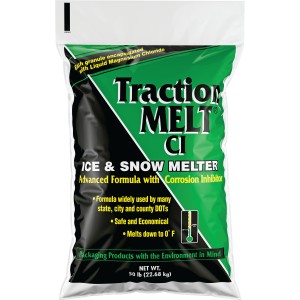 Traction Melt Traction Melt CI Blend Ice Melt Pellets 50 lb Bag - 841211 | Lowe's Pro Supply