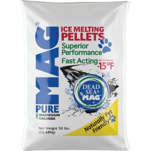 MAG Mag Magnesium Chloride Ice Melt Pellets 50 lb Bag - 841213 | Lowe's Pro Supply