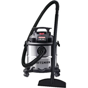 Craftsman CRAFTSMAN 5-Gallon 4 HP Corded Wet/Dry Shop Vacuum with Accessories Included - 889011 | Lowe's Pro Supply