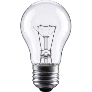 Feit A15 Incandescent Appliance Bulb 25W Clear Medium Base