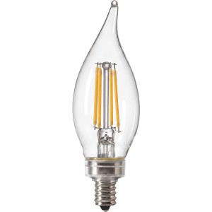 Feit Flame Tip LED Bulb Replaces 60W 2700K Candelabra Base