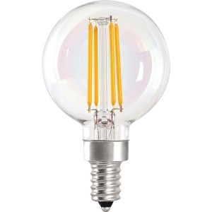 Feit Electric 3.8W (40W Replacement) Daylight (5000K) E12 Base G16-1/2 Dimmable LED Light Bulb (2-Pack) - 427388 | Lowe's Pro Supply