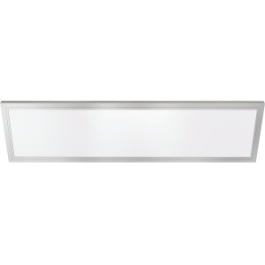 Feit Electric Feit 50W 4000 Lumen Selectable CCT Satin Nickel Flat-Panel LED Ceiling Fixture 12-in x 47-1/4-in - 442306 | Lowe's Pro Supply