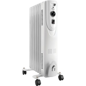 VisionAir Oil-Filled Radiant Electric Heater 1500 -Watt Oil-filled radiant Tower Indoor Electric Space Heater with Thermostat with Remote - 231429 | Lowe's Pro Supply