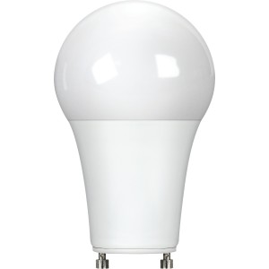 8.8W (60W Replacement) Soft White (2700K) GU24 Base A19 Dimmable LED Light Bulb (4-Pack)