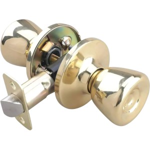 LPS Sourcing Tulip Passage Knob Polished Brass - 550031 | Lowe's Pro Supply