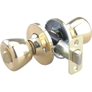 tulip privacy knob polished brass