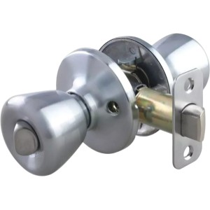 Tulip Privacy Knob Satin Chrome