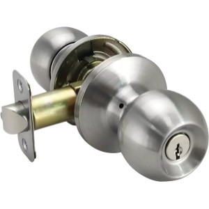 lps sourcing ball entry knob satin nickel - 550110 | lowe's pro supply