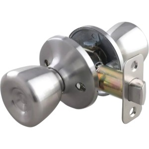 LPS Sourcing Tulip Passage Knob Satin Nickel - 550145 | Lowe's Pro Supply