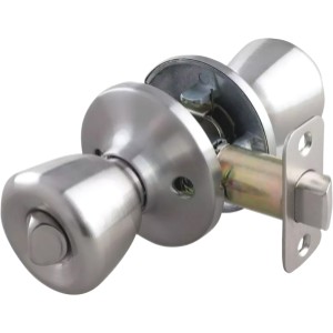 LPS Sourcing Tulip Privacy Knob Satin Nickel - 550150 | Lowe's Pro Supply