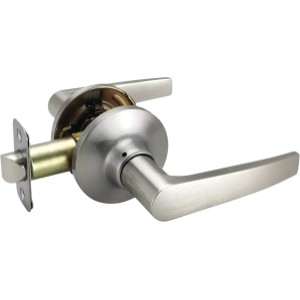 LPS Sourcing Straight Passage Lever Satin Nickel - 550275 | Lowe's Pro Supply