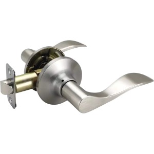 LPS Sourcing Wave Passage Lever Satin Nickel - 550324 | Lowe's Pro Supply