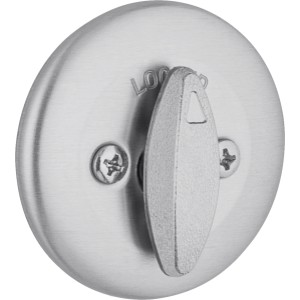 Kwikset 663 Keyless Deadbolt Drive-in-Latch Satin Chrome