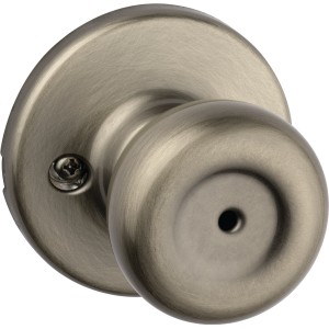 kwikset tylo privacy knob antique brass