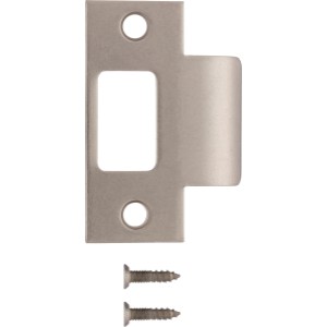T-Strike Plate 2-1/4" x 1-7/16" Satin Nickel
