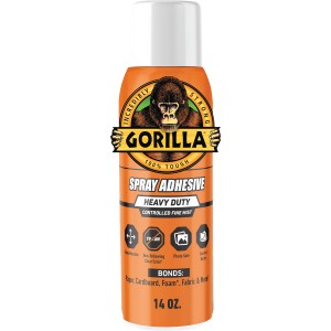 Gorilla Heavy Duty Spray Adhesive, 14 oz - 802135 | Lowe's Pro Supply