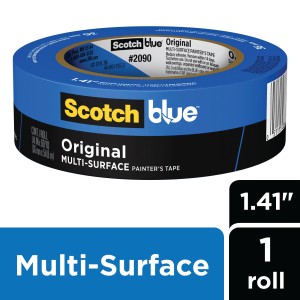 Scotch Tape ScotchBlue Original Multi-Surface 2090 Painters Tape, 1.41 in x 60 Yards - 808535 | Lowe's Pro Supply