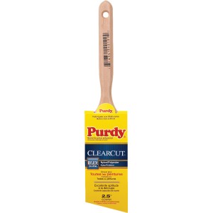 Purdy Purdy ClearCut Reusable Nylon/Polyester Blend Angle General Purpose Brush, Siff, 2.5" - 820091 | Lowe's Pro Supply