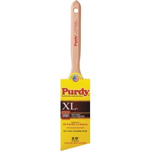 Purdy Purdy XL Glide Reusable Nylon/Polyester Blend Angle General Purpose Brush, 2.5" - 820109 | Lowe's Pro Supply