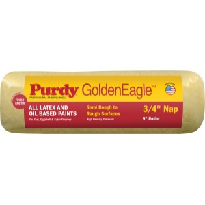 Purdy Purdy Golden Eagle Knit Polyester Paint Roller Cover, 3/4" Nap, 9" Width - 821343 | Lowe's Pro Supply