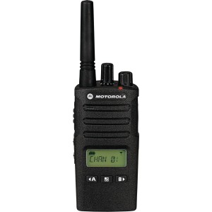Motorola UHF Radio, 2-Watt, 8-Channel with Display