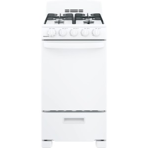 Hotpoint Gas Range, 20"W, 2.3 cu ft, Freestanding, ADA, White - 283190 | Lowe's Pro Supply