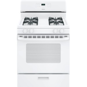 Hotpoint White 4.8 cu ft 30" Gas Range
