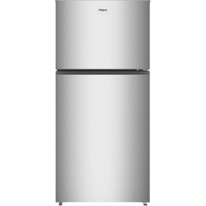 Whirlpool Top-Freezer Refrigerator, 30 in, 19.2 cu ft, ADA, Stainless Steel - 290242 | Lowe's Pro Supply