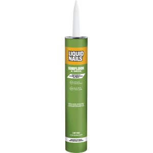 Liquid Nails Subfloor Latex Subfloor Interior/Exterior Construction Adhesive, White, 28 oz - 802500 | Lowe's Pro Supply